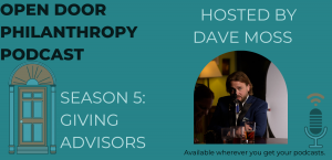 dave moss giving advisors open door philanthropy