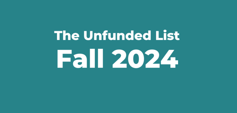 the unfunded list fall 2024